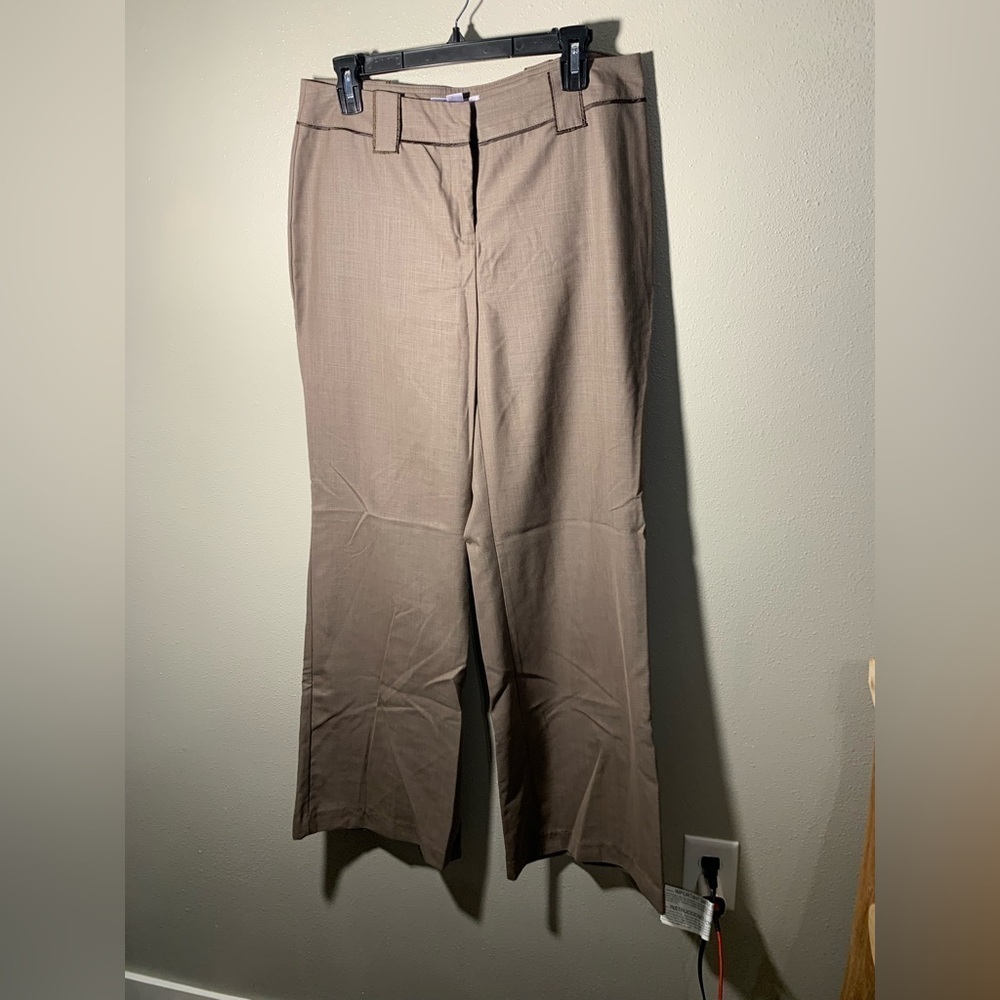 Nine & Co. (by Nine West) tan dress pants, women's size 10
